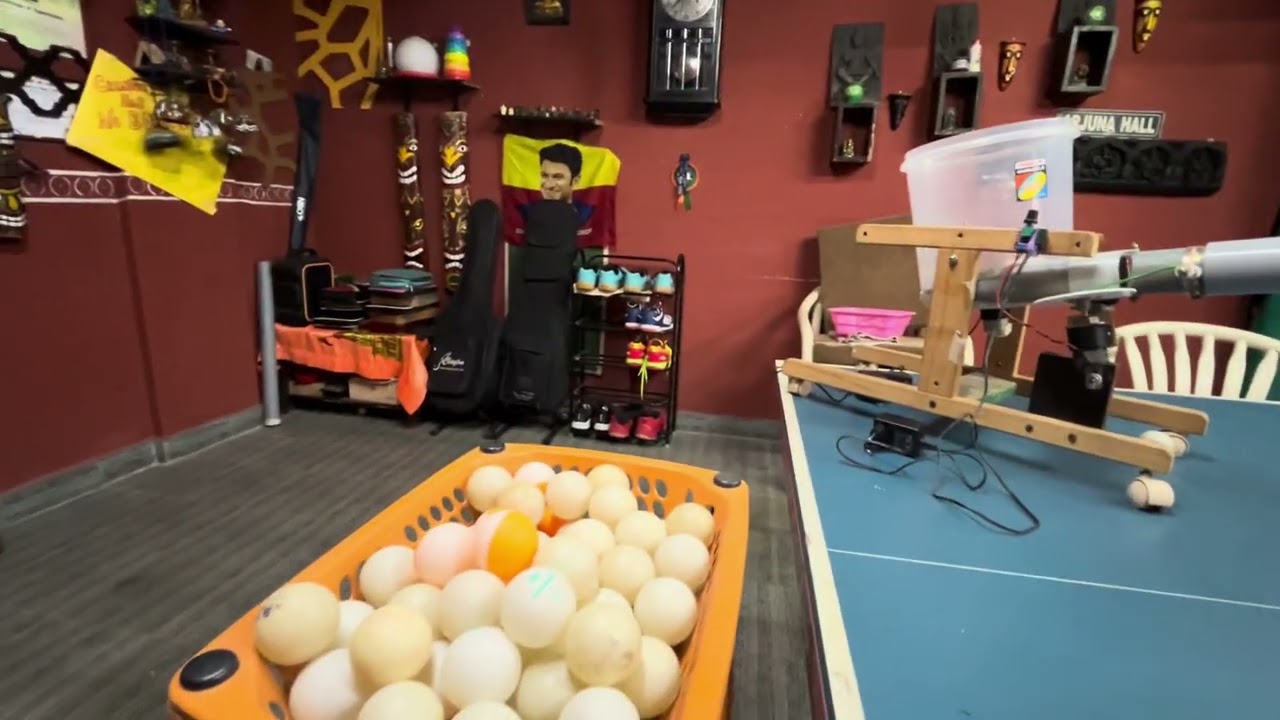 Any spin Table tennis Robot & Return board 