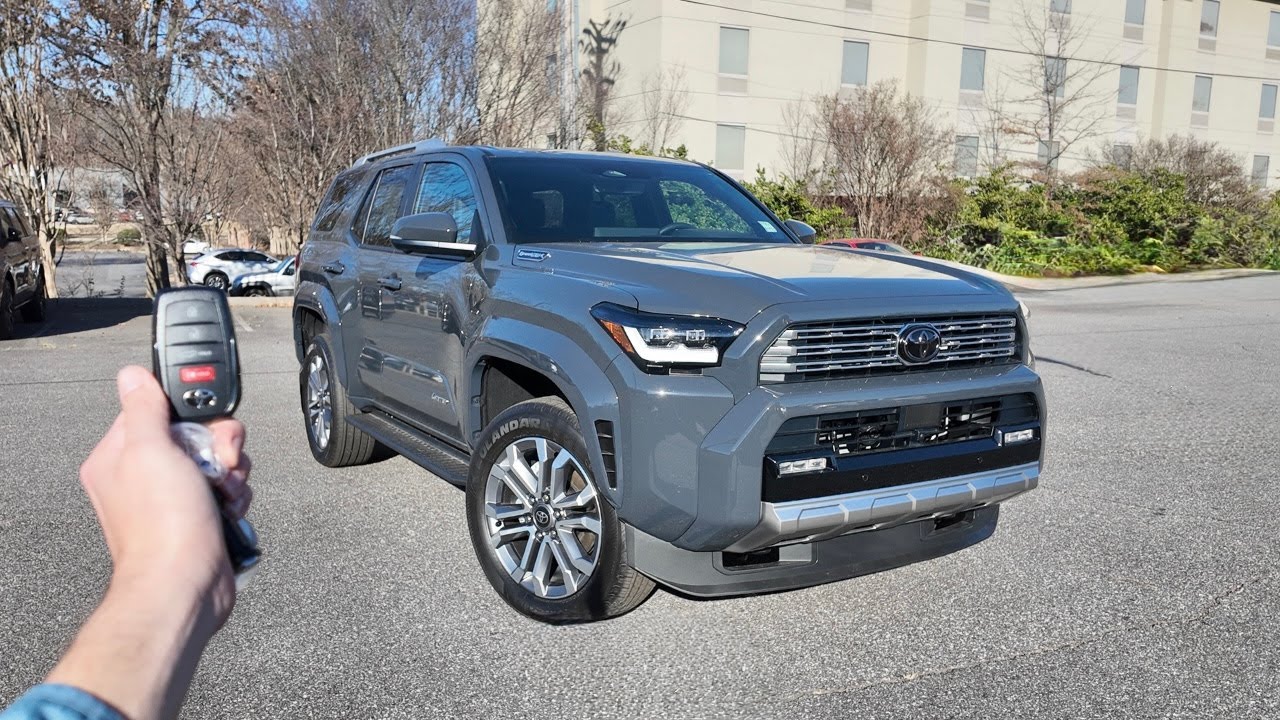 Toyota 4Runner Limited 2026 года: запуск двигателя, тест-драйв, обзор, вид от первого лица и реце...