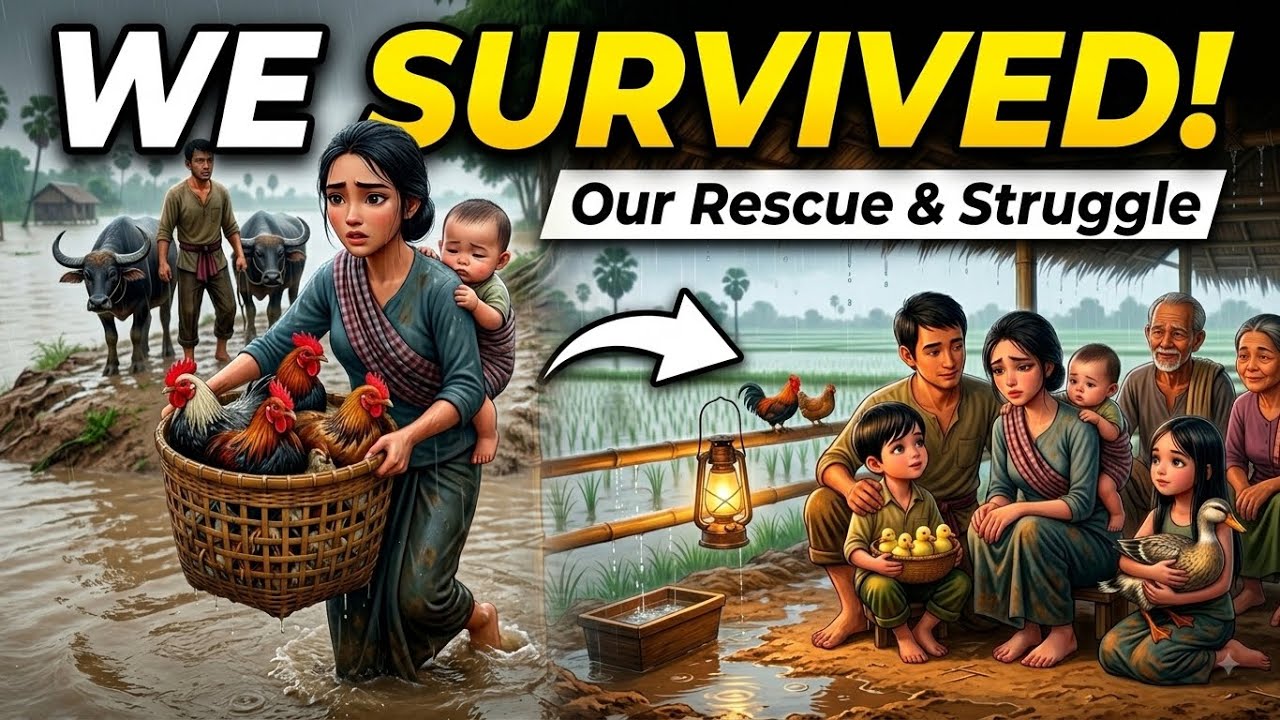 Flood Season in the Village | Courage, Resilience, and Family Unity