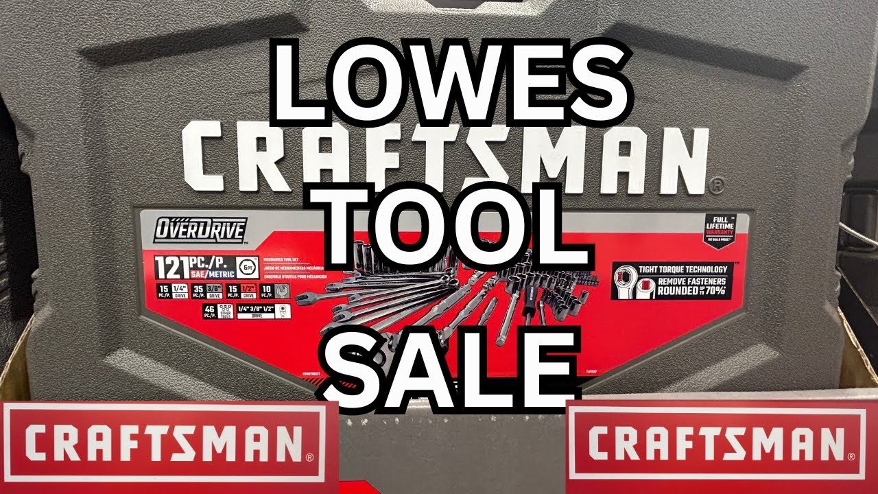 Lowe&rsquo;s Craftsman Tools - Mechanic's Tool Sets New Crazy Deals Awesome Tools Deals Amazing Low Prices
