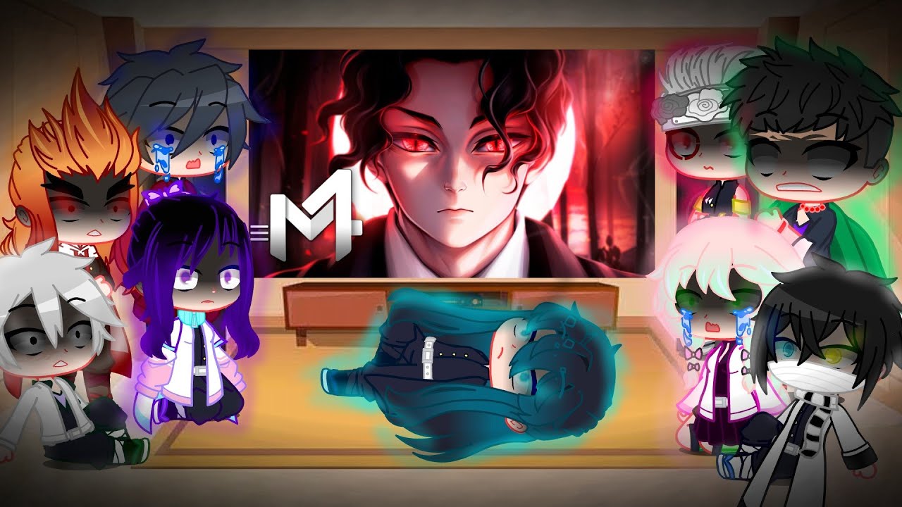Hashiras reagindo aos tiktoks do Muzan e rap do Muzan|M4rkim