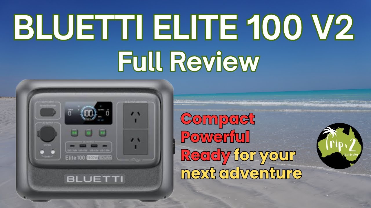 🔌🏕️ Обзор Bluetti Elite 100 V2: идеальная компактная электростанция для австралийских приключений...