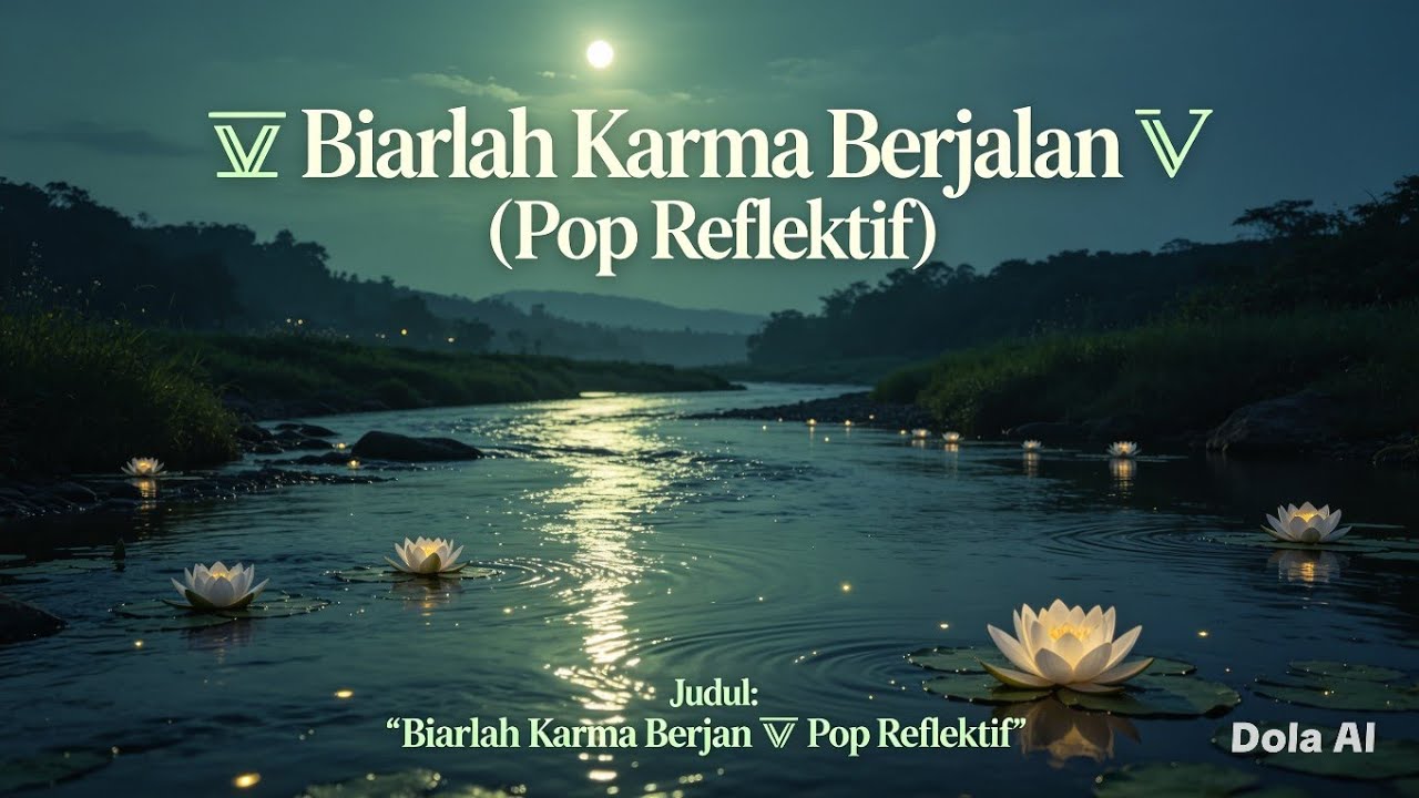 Judul: &ldquo;Biarlah Karma Berjalan&rdquo;🎵Pop Reflektif
