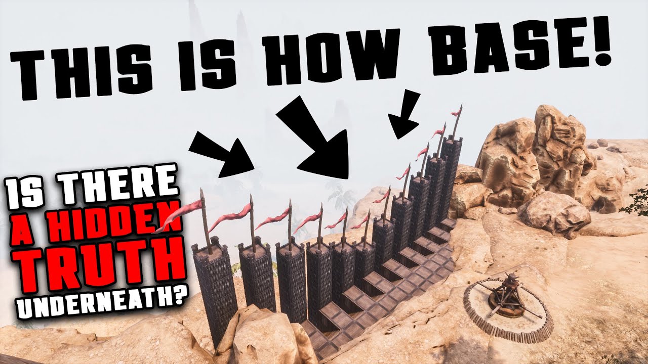 How do you like this base? - Is There a Hidden Truth Underneath? | CONAN EXILES