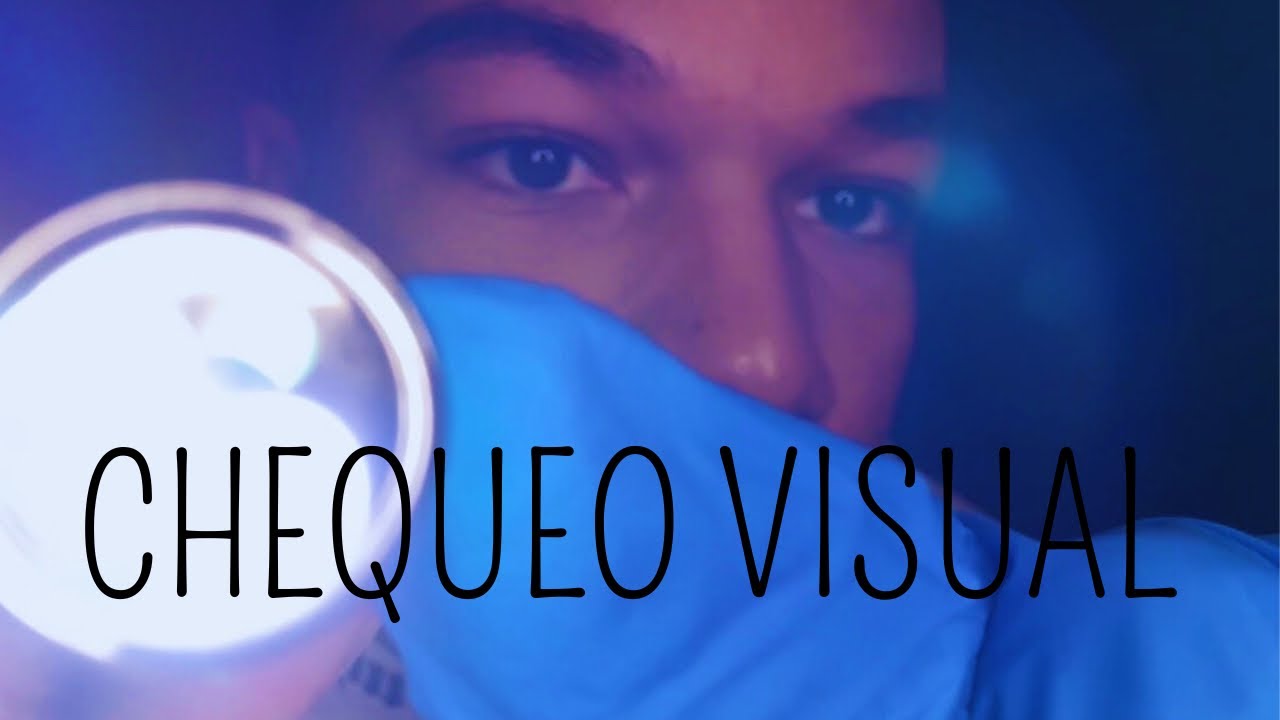 ASMR Chequeo visual 👁️ | Examen de ojos súper relajante💤