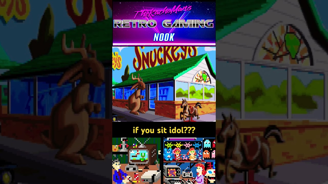 Sam & Max Hit the Road in-game Screen Savers #DOS #Point-n-Click