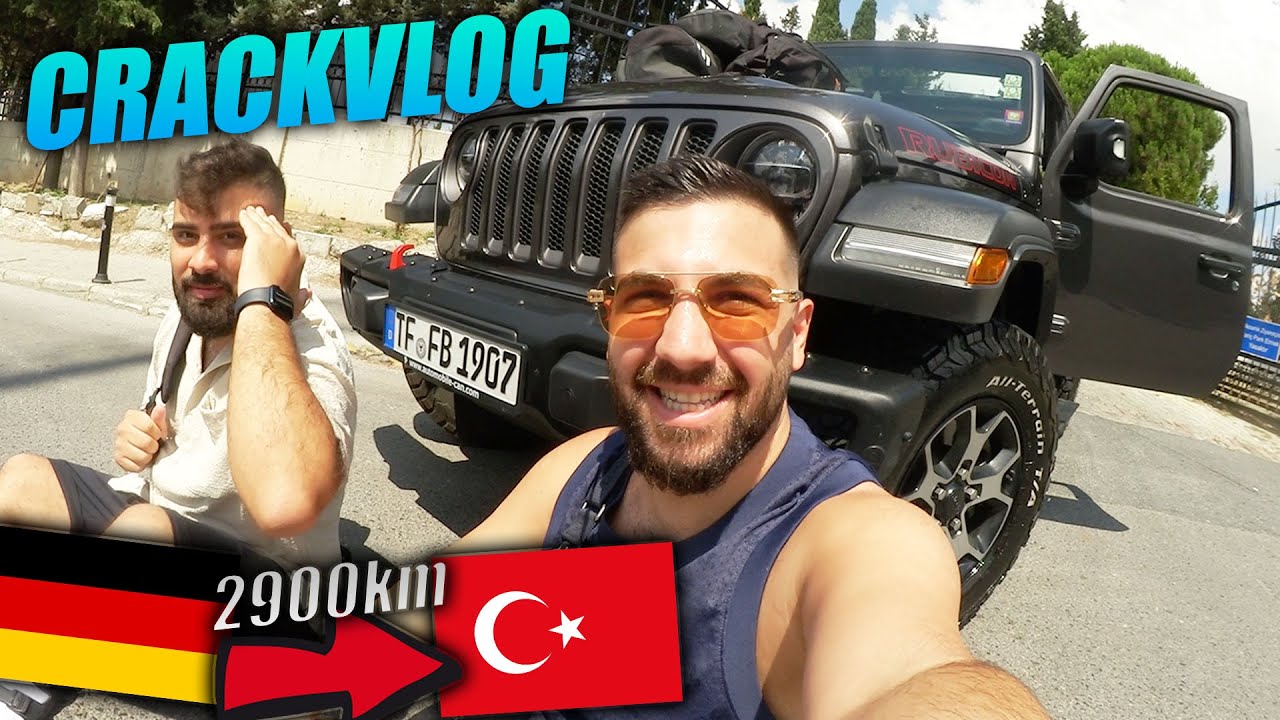 Mit dem JEEP in die TÜRKEI 😱 CRACKVLOG 🤩 🇵🇾 🇲🇪 🇦🇱 🇬🇷 🇹🇷
