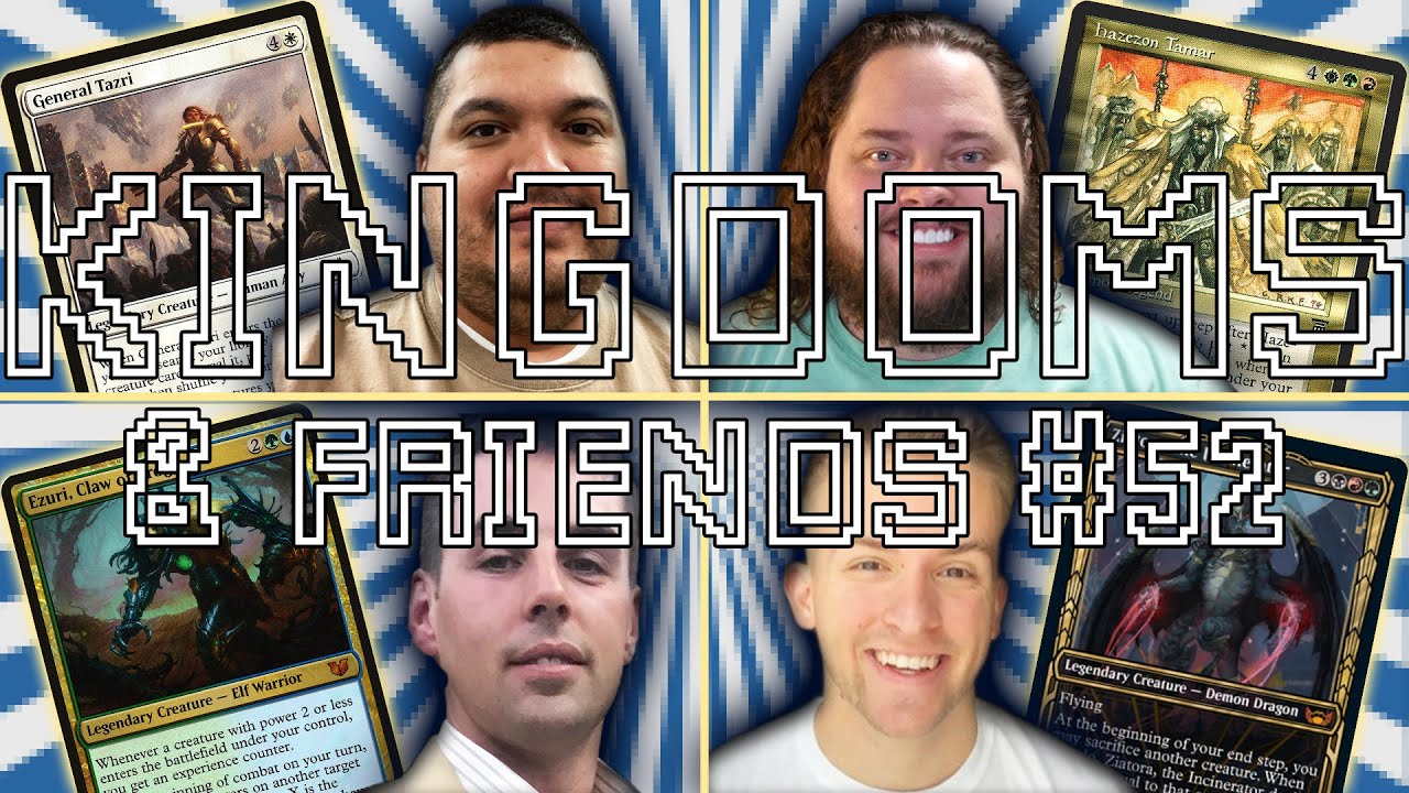 Tazri vs Hazezon vs Ziatora vs Ezuri | K&F 52 | EDH gameplay with MTG Baron & From the Forge Alters