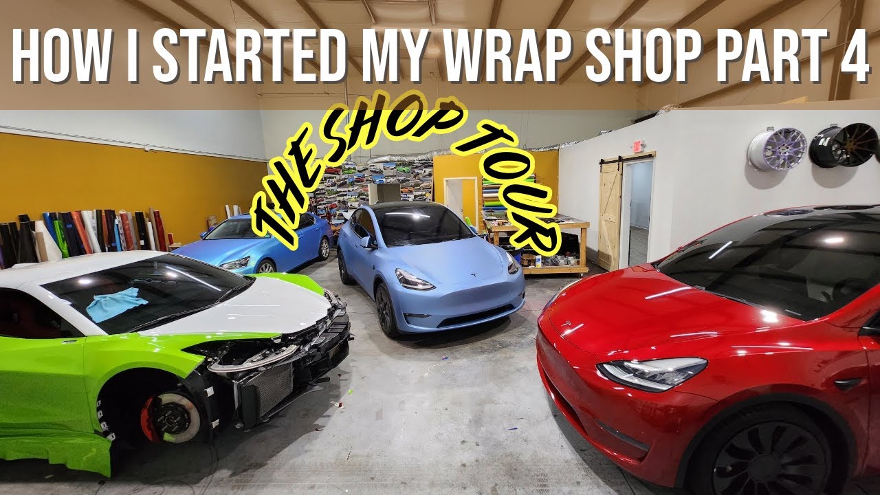How I Started a Car Wrap Shop Part 4: The Shop Tour