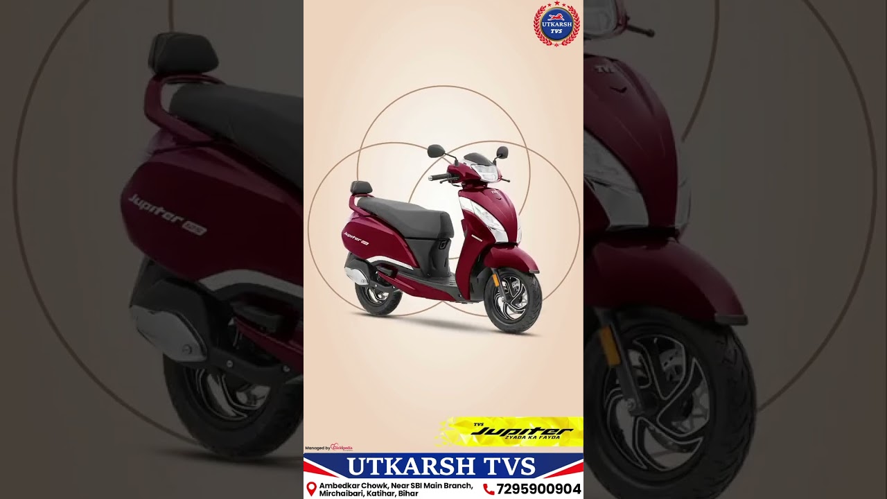 The All-in-one TVS Jupiter 125 SmartXonnect,