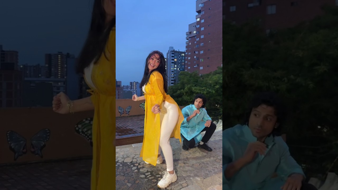 She is more Indian than Me 😂 | Nagada Song Dance with Gulaabi