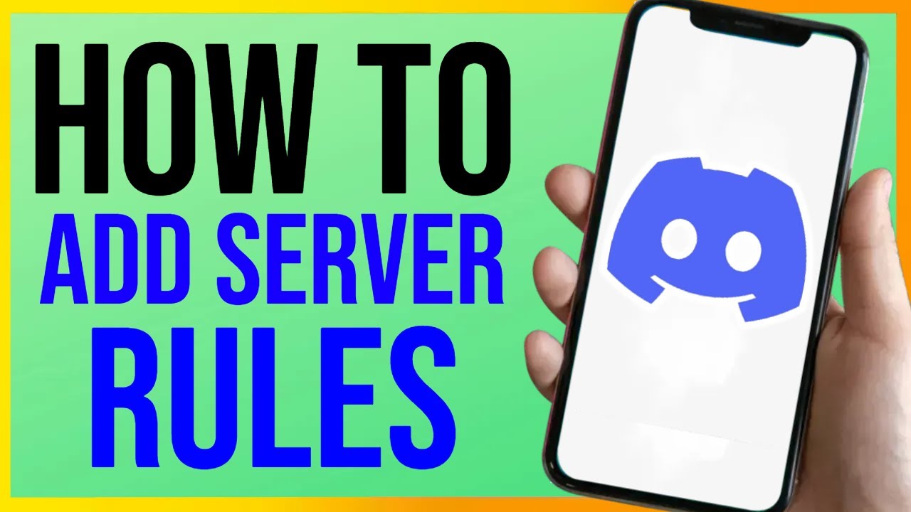 Как добавить правила на свой сервер Discord (СУПЕР ПРОСТО!)