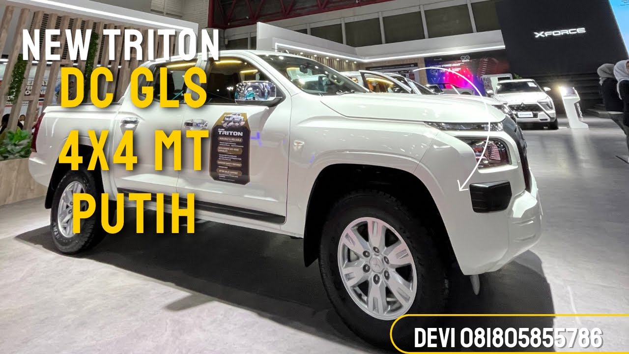 NEW TRITON DC GLS 4x4 MT PUTIH 2025 ‼️ MITSUBISHI TRITON GAGAH ‼️#triton #tritongls