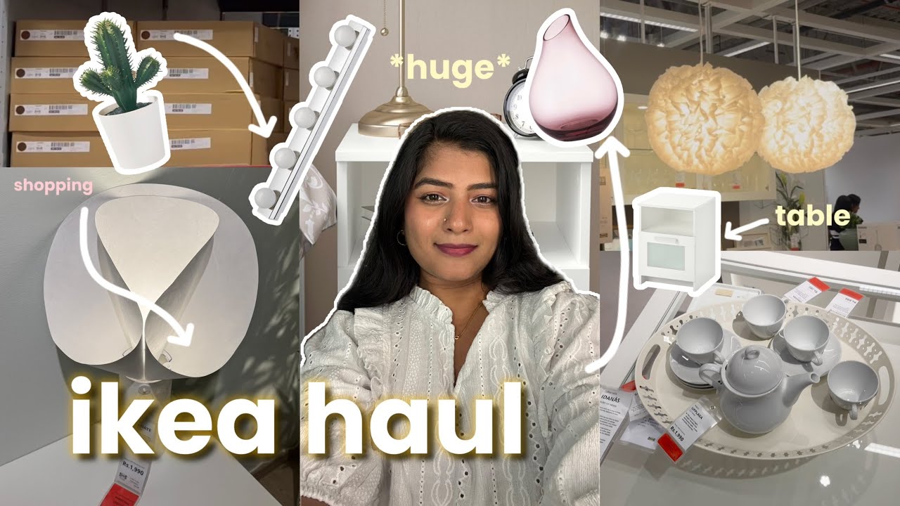 ikea huge haul 🛍️ | makeover series episode - 2 🌸 | 