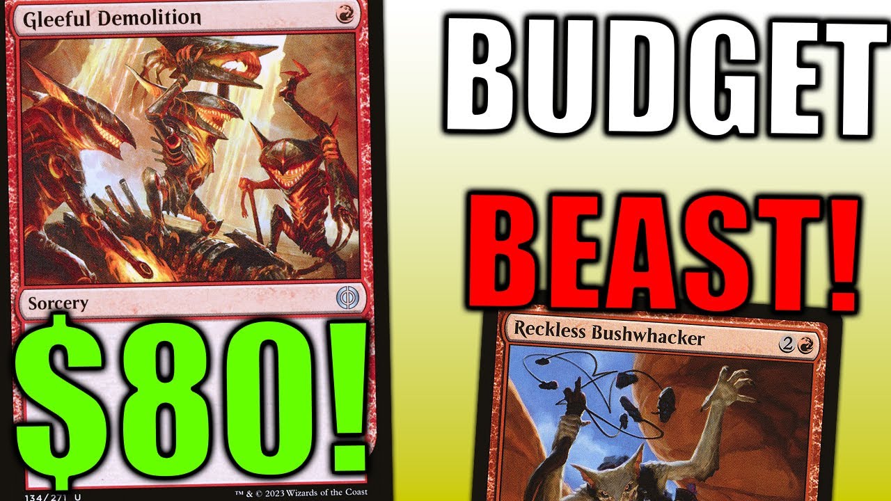 The CHEAPEST DECK Destorys MODERN