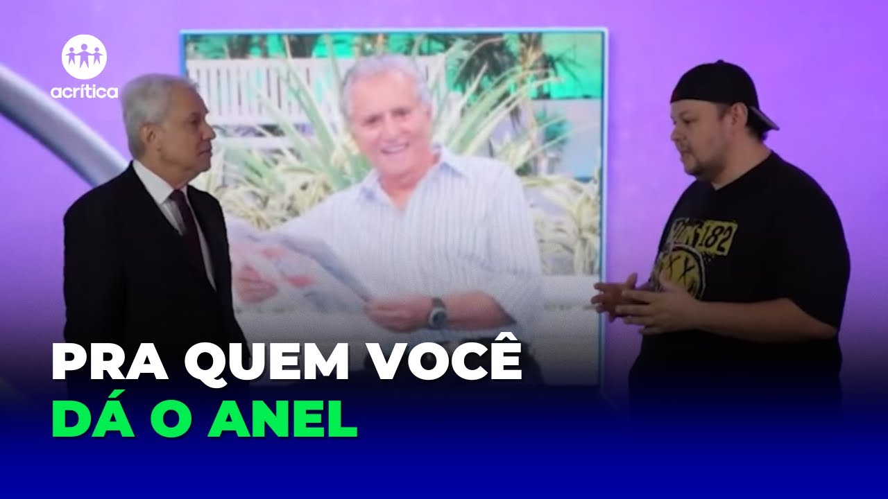 ROGÉRIO MORGADO PARTICIPA DO QUADRO: PRA QUEM VOCÊ DÁ O ANEL?