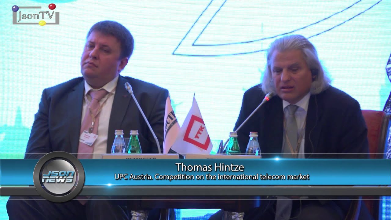 Vedomosti Telecom-2015 - Thomas Hintze, UPC: Competition on the international telecom market