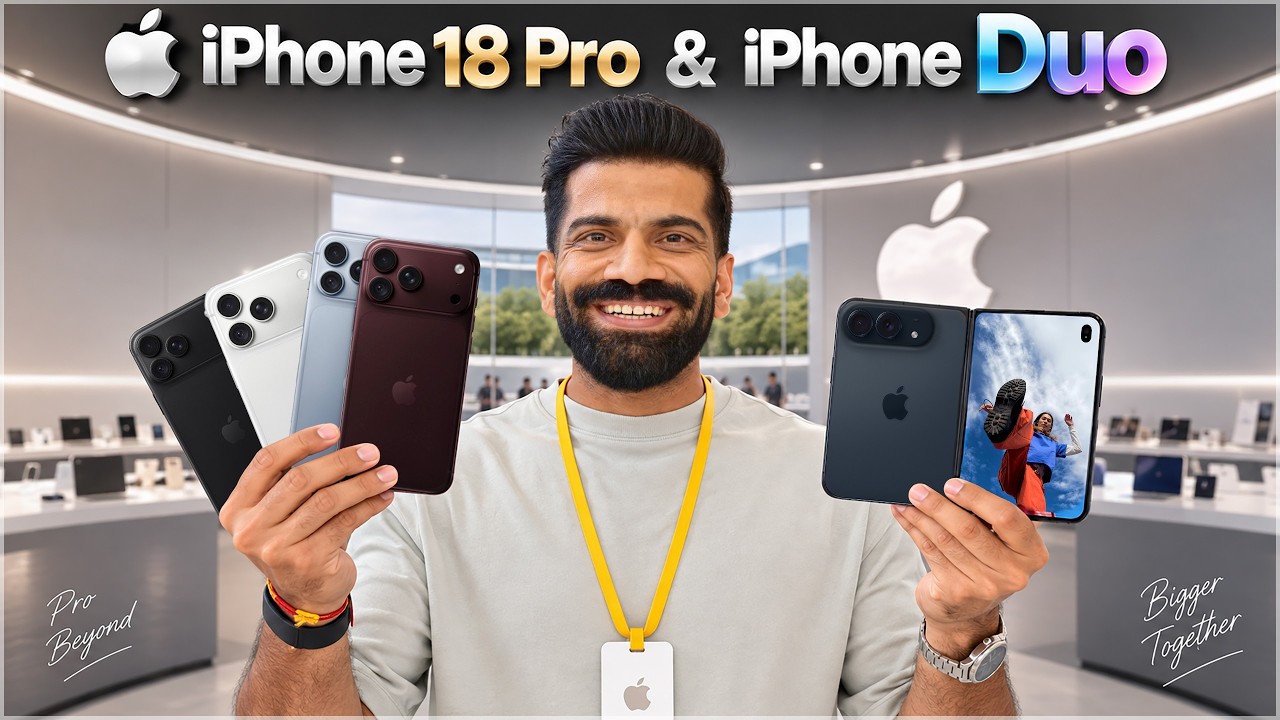 iPhone 18 Pro & iPhone Duo Exclusive First Look!🔥🔥🔥