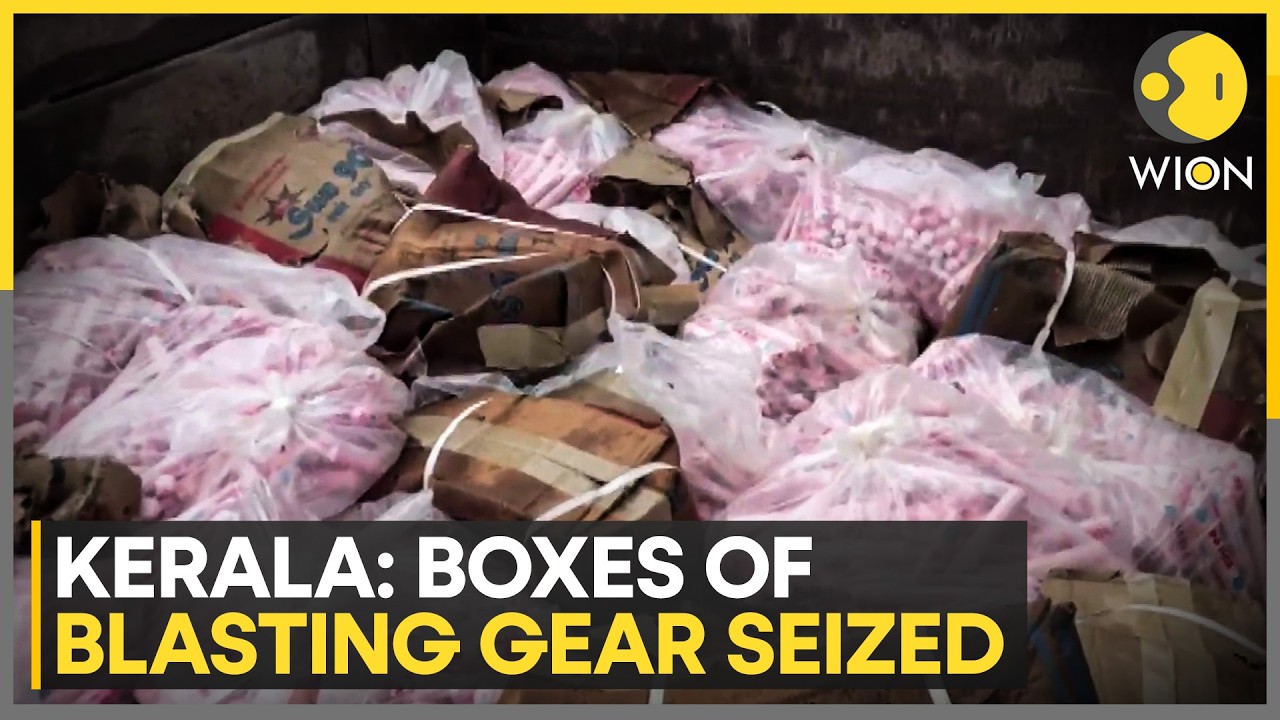 Kerala Explosives Haul: 18K Gelatin Sticks Under Watermelons | WION