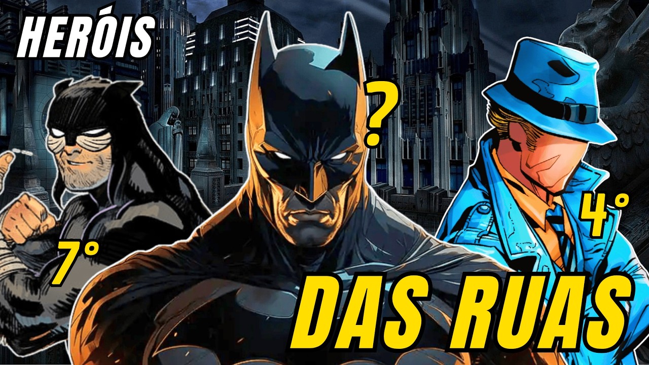 Você Conhece os 7 Heróis Urbanos Mais INCRÍVEIS da DC?