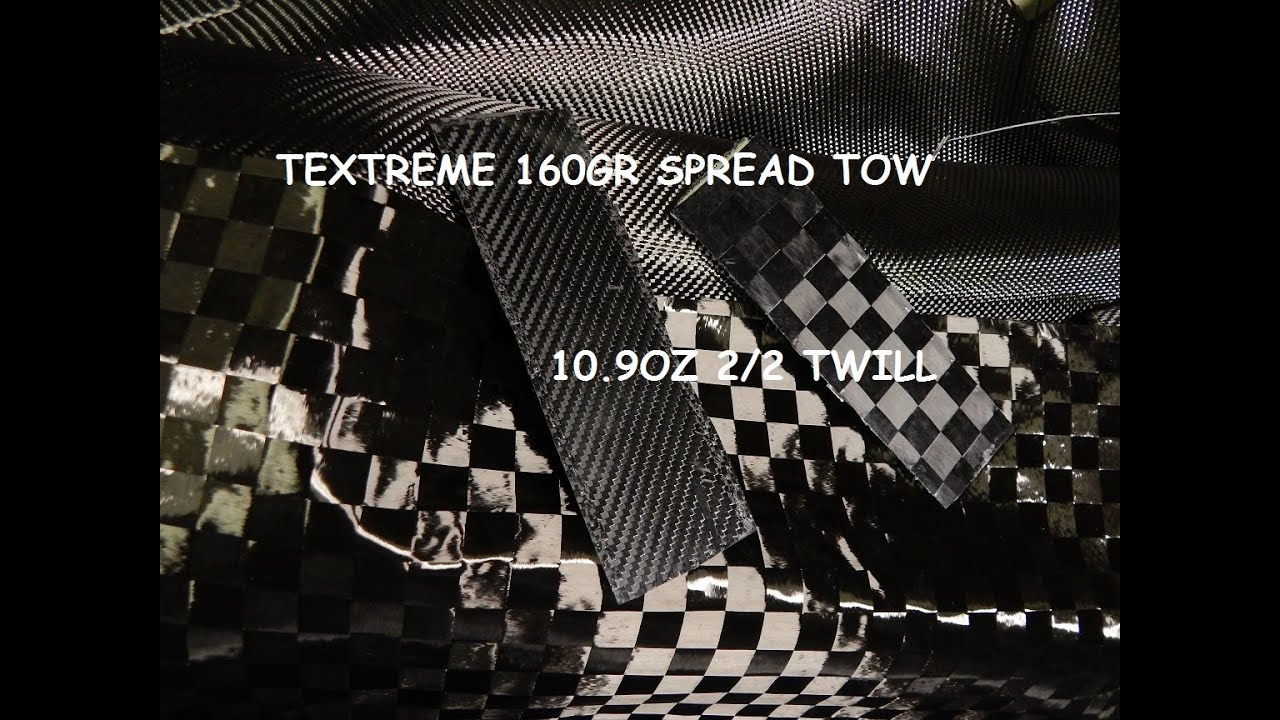 160gr Spread Tow vs 10.9 oz 6K Twill Weave Test