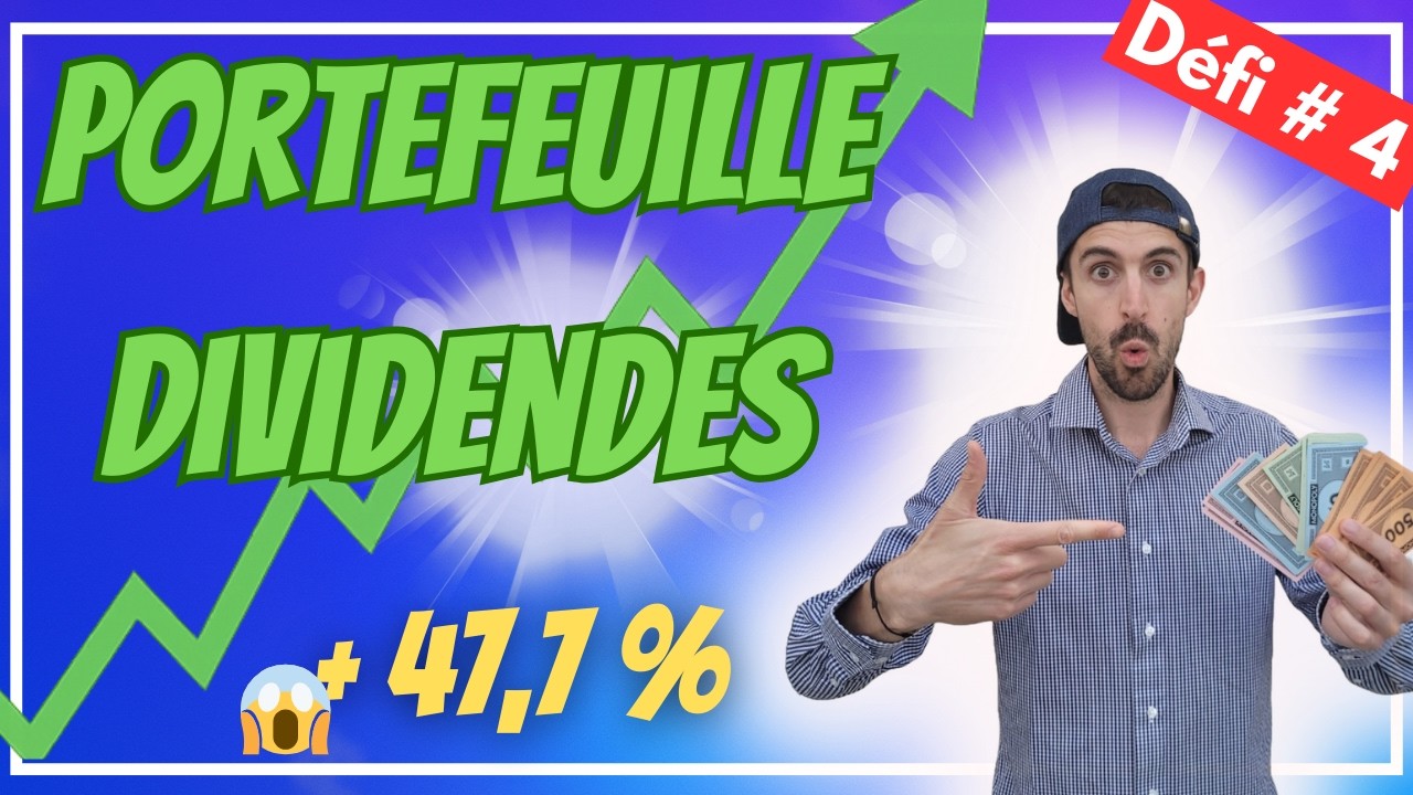Regarde ce qui arrive quand j'investis en bourse en action 500€ | Défi bourse #4