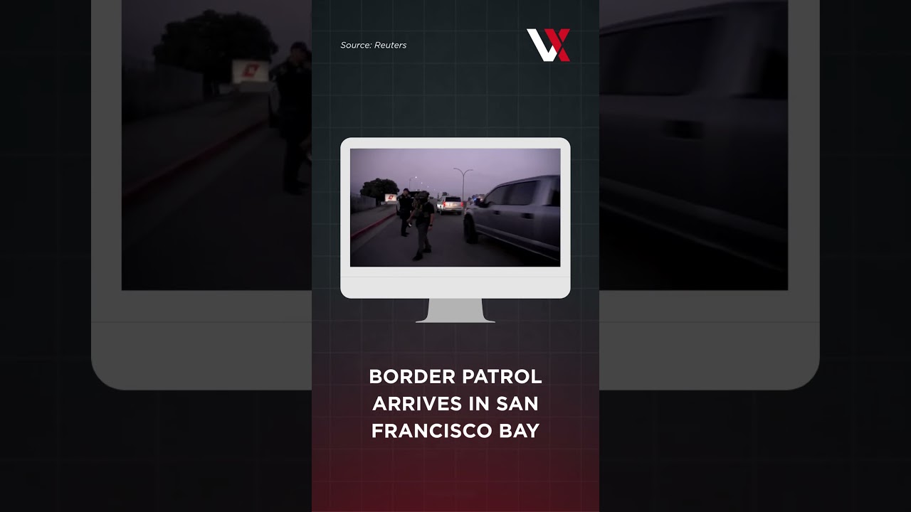 Locals Protest As Border-Patrol Arrive in San Francisco Bay For Immigration Enforcement Ops | VERTEX