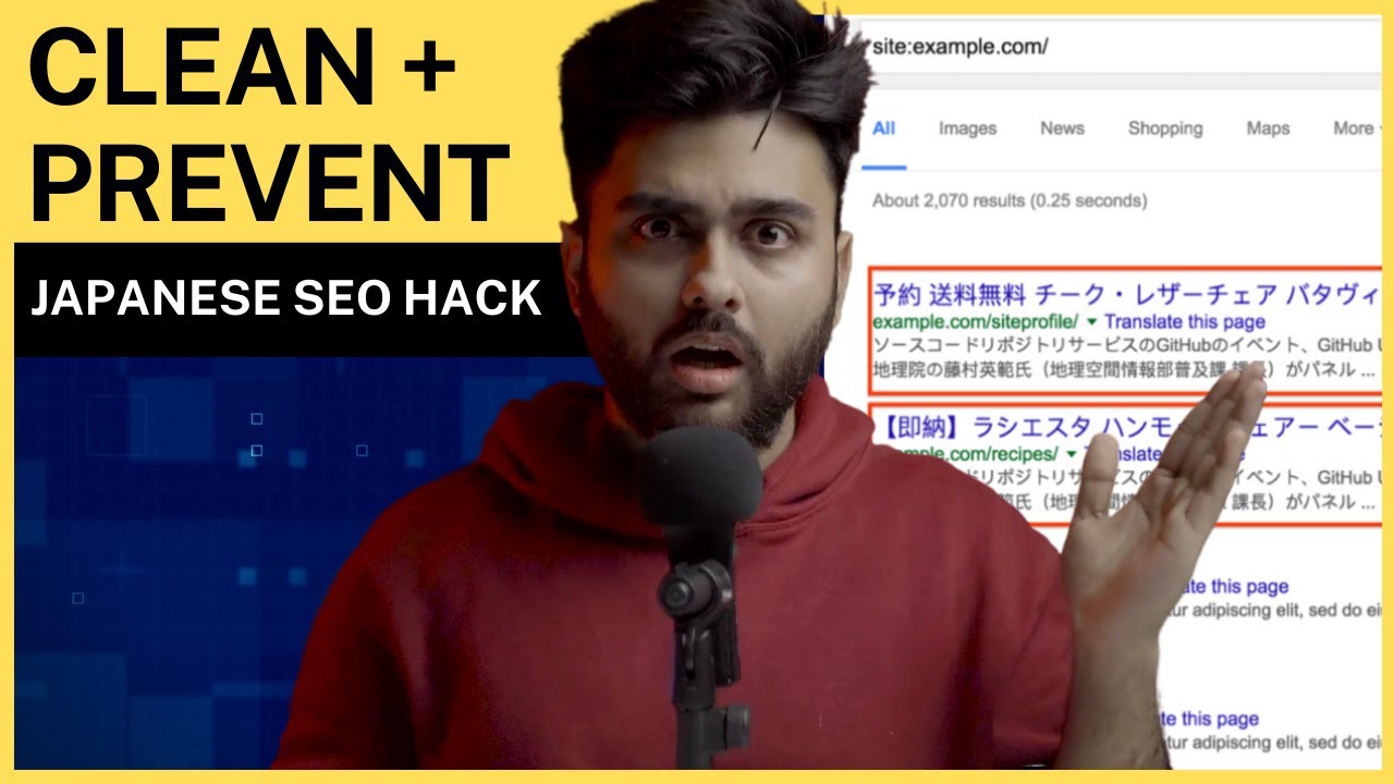Как исправить японский взлом ключевых слов/японский SEO-взлом (2022)
