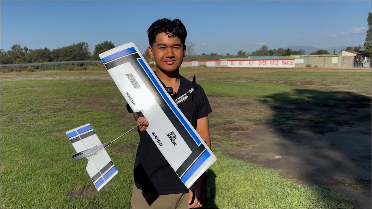 E-FLITE UMX SLOW ULTRA STICK BNF - ПЕРВЫЙ ПОЛЕТ!