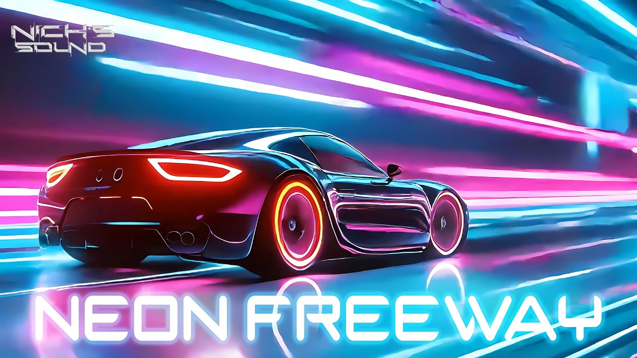 Nich's Sound - Neon Freeway (Музыкальное видео) #synthwave #chillwave #outrun #chillstep