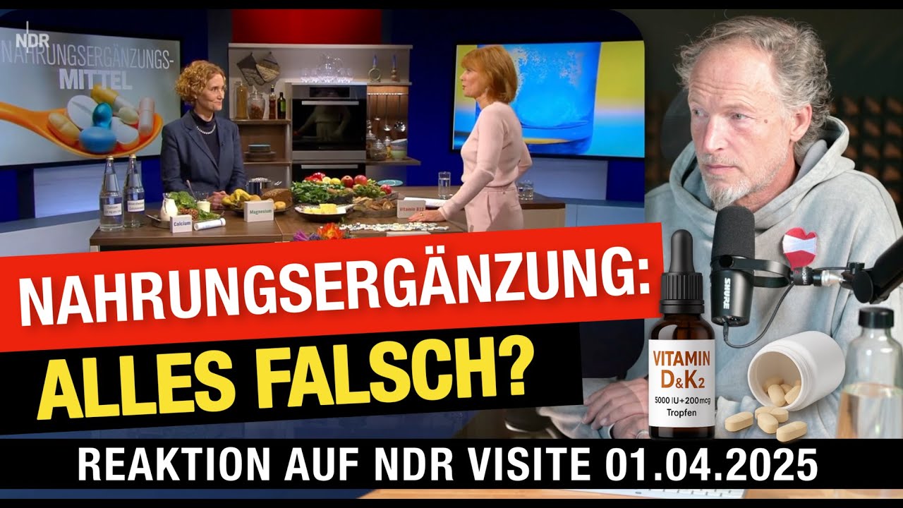 🎥 NDR Visite unter der Lupe 📚 - Was stimmt wirklich über Nahrungsergänzung? 💊