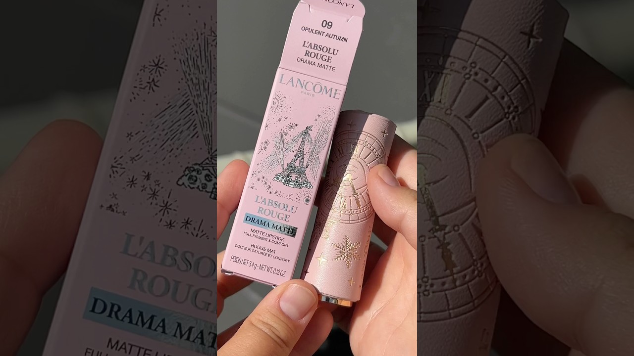 Stunning Lancome holiday lipstick 2025 