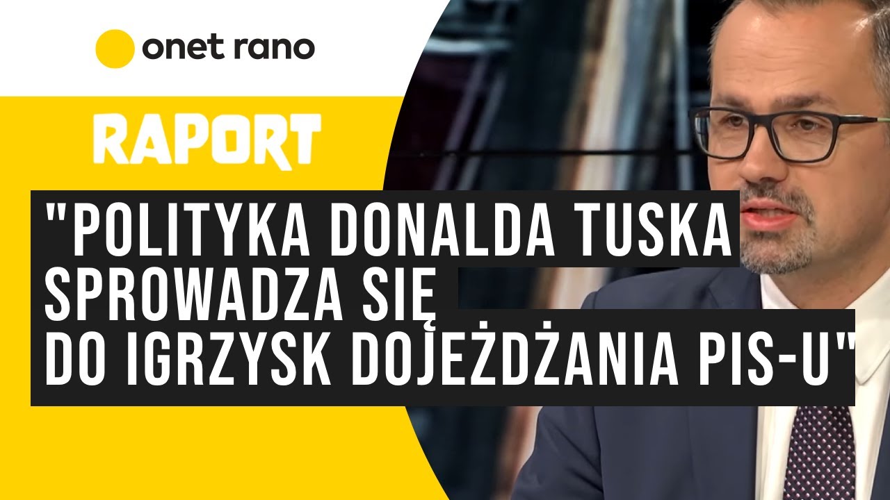 Horała: Program lewicowy w Polsce ma dwa punkty: nienawidzić PiS-u i wspierać Donalda Tuska