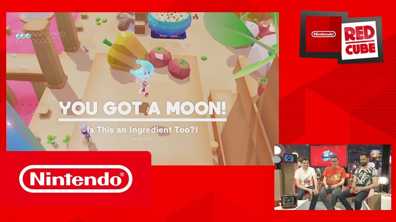 Super Mario Odyssey gameplay - gamescom 2017 (Nintendo Switch)