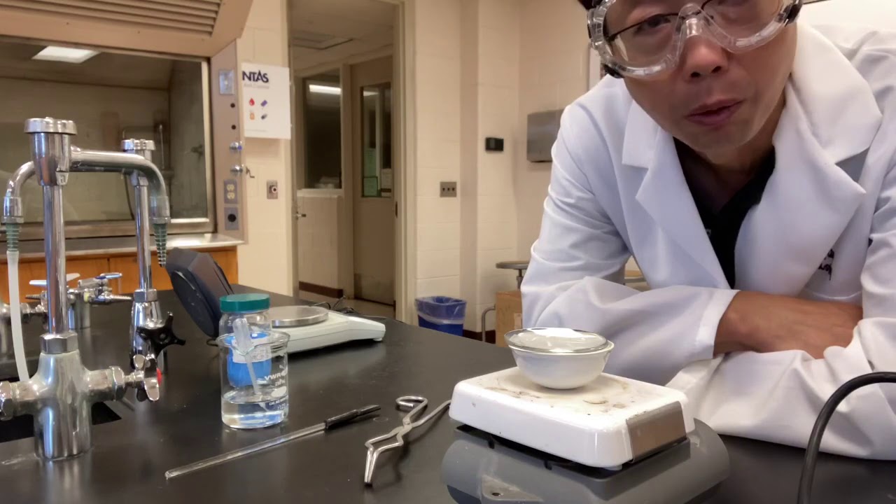 CHEM 1050 Exp. 11 Water of Hydration
