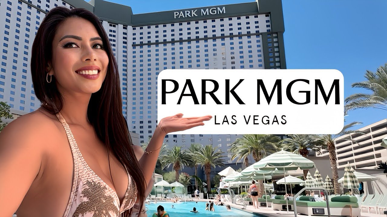 I STAYED in the CHEAPEST ROOM of PARK MGM LAS VEGAS 🏨 SUMMER EDITION