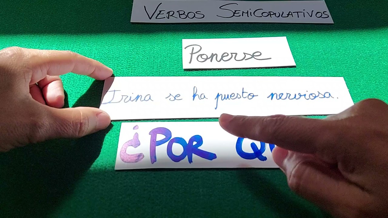 Verbos Semicopulativos.