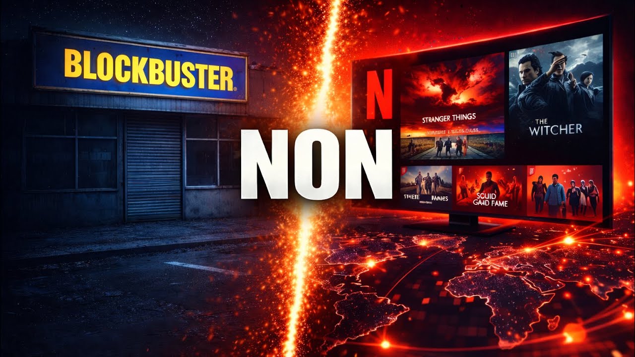 Le jour où BLOCKBUSTER a dit non à NETFLIX