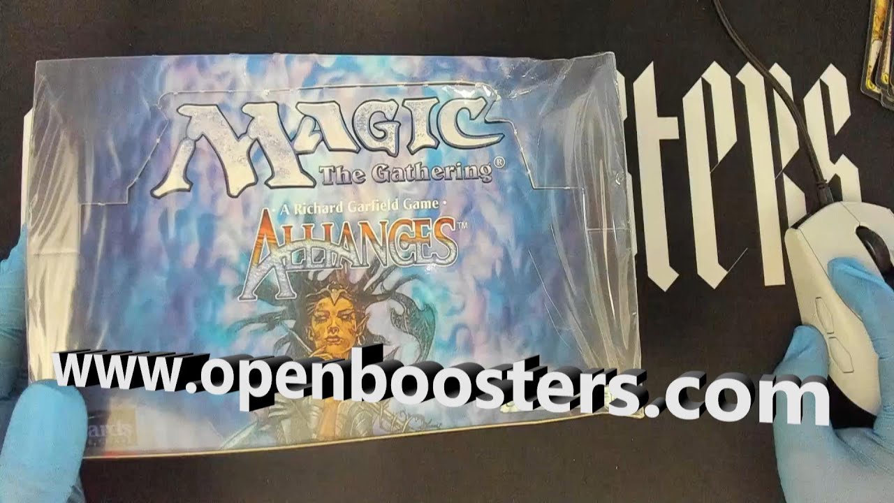 Alliances Booster opened! Let's start a new box!!