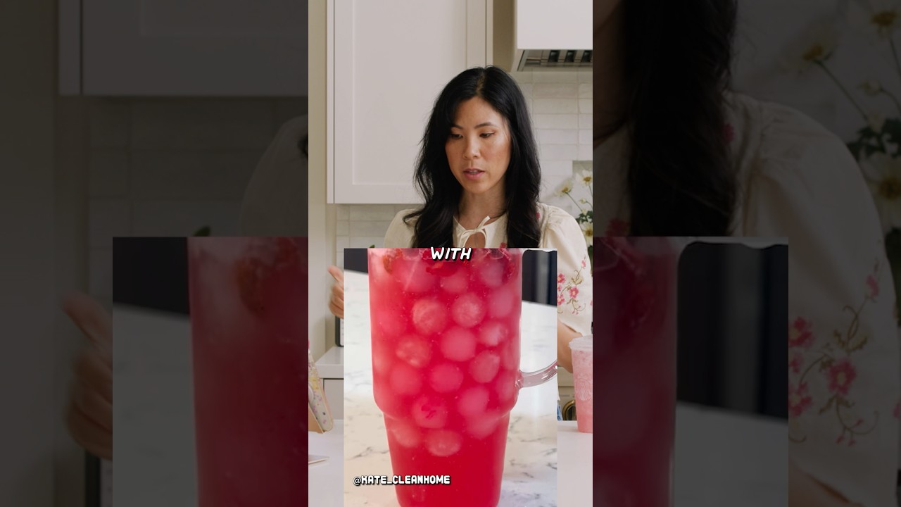 Testing TikTok vs Starbucks Pink Drink!🥤