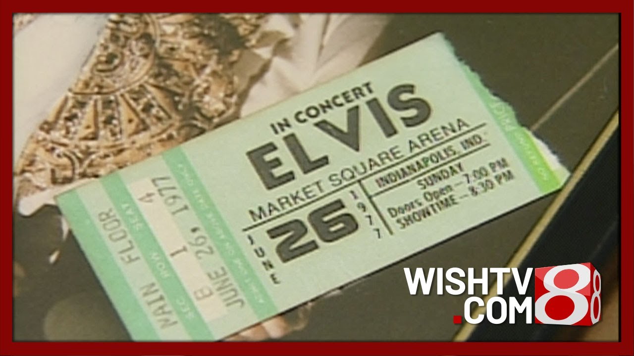 Revisit the history of Market Square Arena in Indianapolis, including Elvis Presley concert