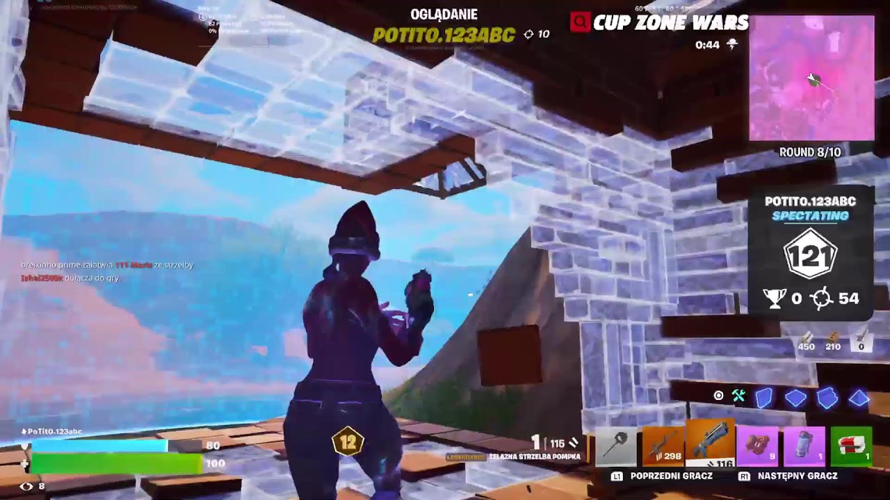 Practise w Fortnite