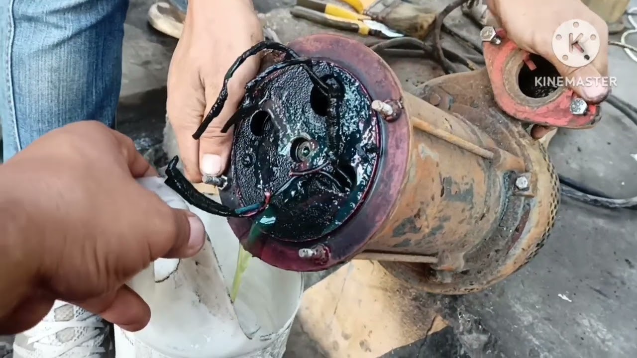 How to Repair Submersible Pump 1 HP Single Phase Motor