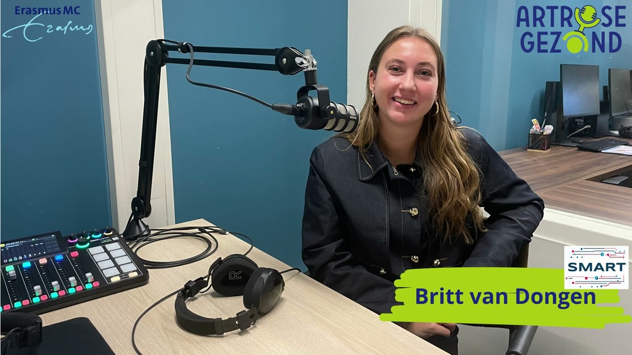 Podcast Artrose Gezond: in gesprek met onderzoeker Britt van Dongen