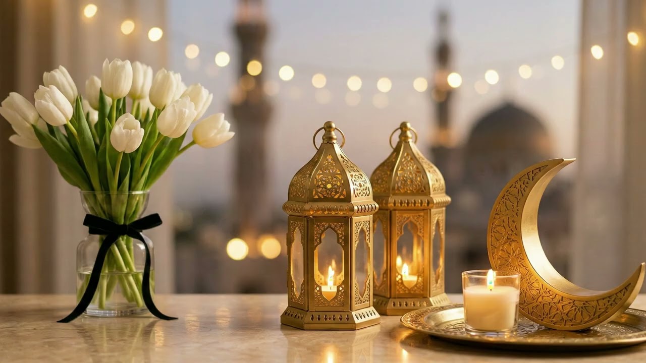 Ramadan Lantern Nights | Golden Fanous Lights & Peaceful Islamic Ambience 🌙✨