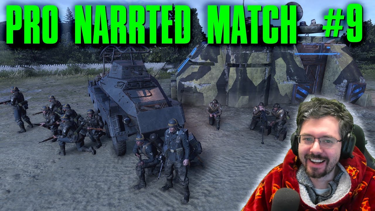 Pro Narrated Match #9 - 3v3 WEHR - Company of Heroes 3