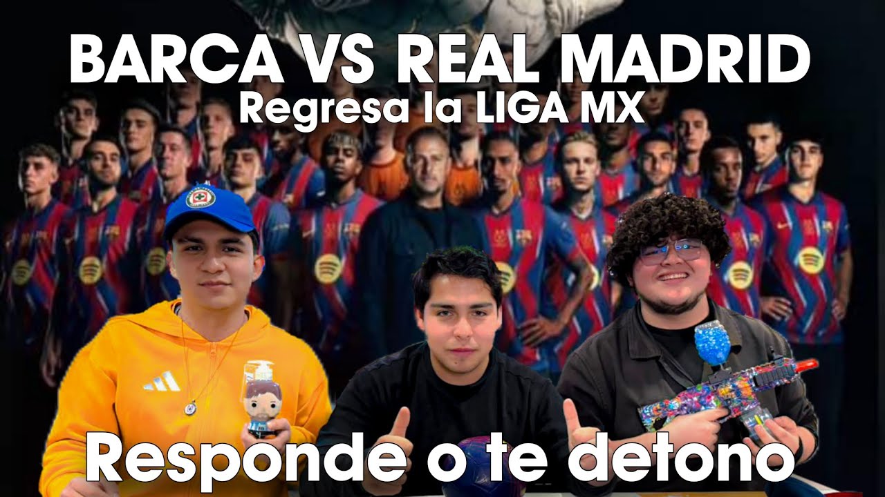 BARCELONA CAMPEÓN REAL MADRID  SACUDIDO ¿MBAPPE MAL PERDEDOR? REGRESO DE LA LIGA MX🤩