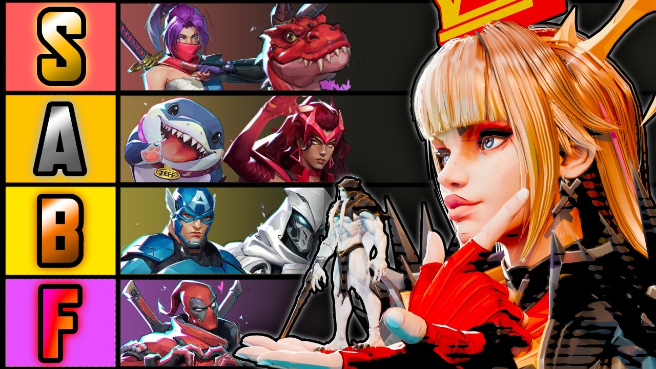 Мой ОФИЦИАЛЬНЫЙ тир-лист Marvel Rivals: Сезон 10...