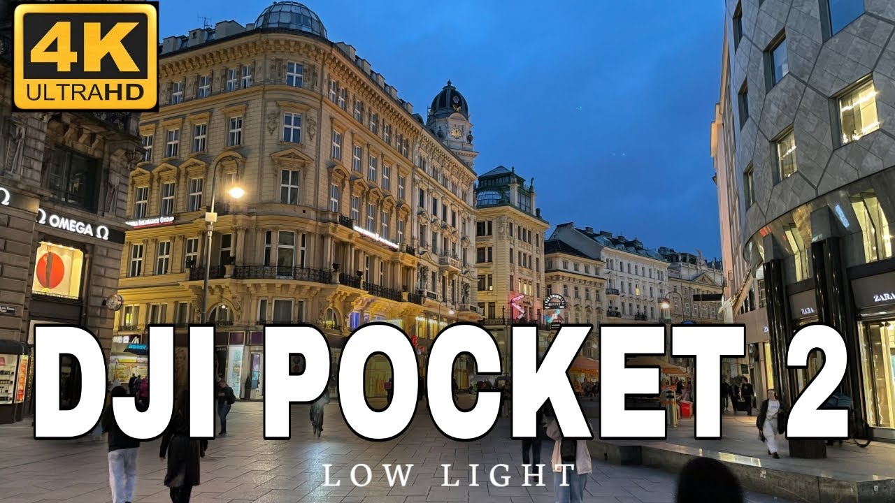 DJI POCKET 2 - Low Light Video 2023