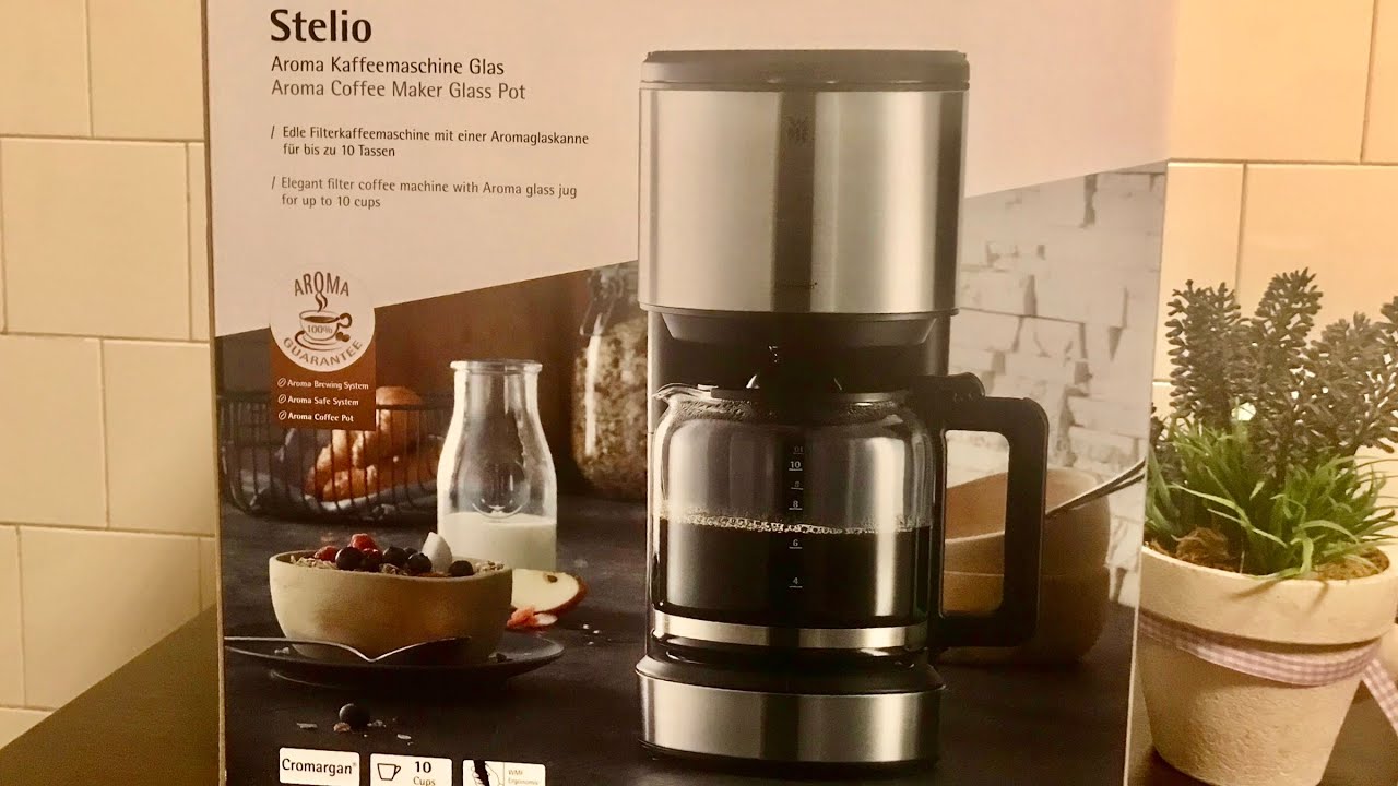 WMF Stelio Aroma Coffee Maker Glass Pot 2022☕️Unboxing